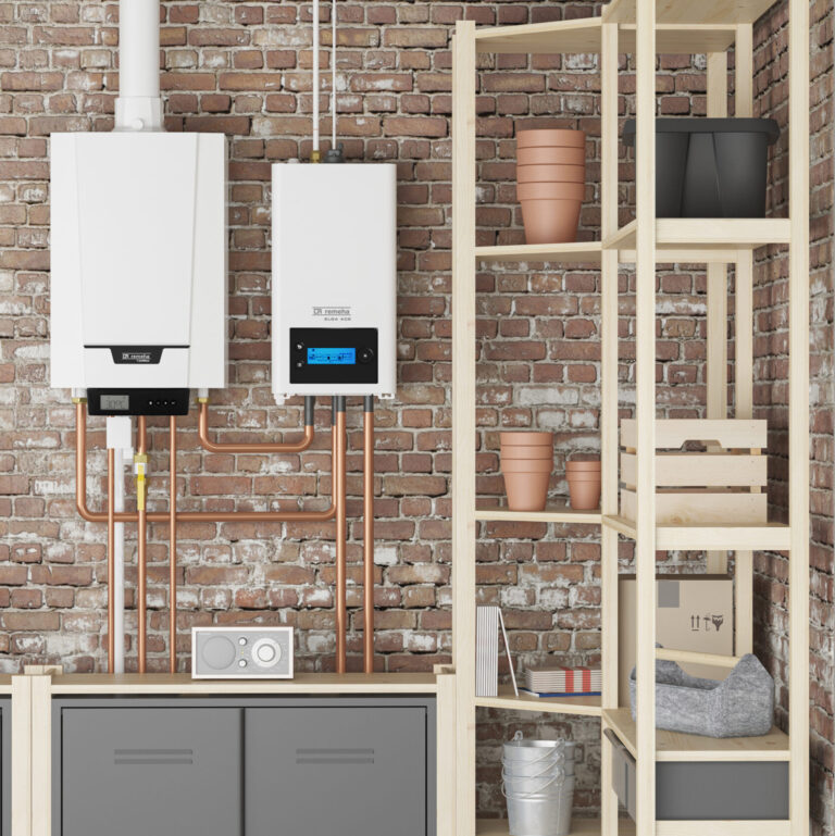 Een energiezuinige Remeha hybride warmtepomp, geïnstalleerd door New Energy Systems, biedt slim en flexibel verwarmen.