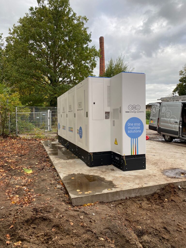 Batterij systeem Worldpaper. Groningen