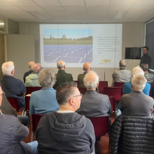 Informatiebijeenkomst van New Energy Systems over energiebeheer, dynamische energiecontracten en slimme oplossingen voor particuliere woningen