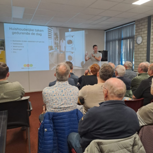 Informatiebijeenkomst van New Energy Systems over energiebeheer, dynamische energiecontracten en slimme oplossingen voor particuliere woningen